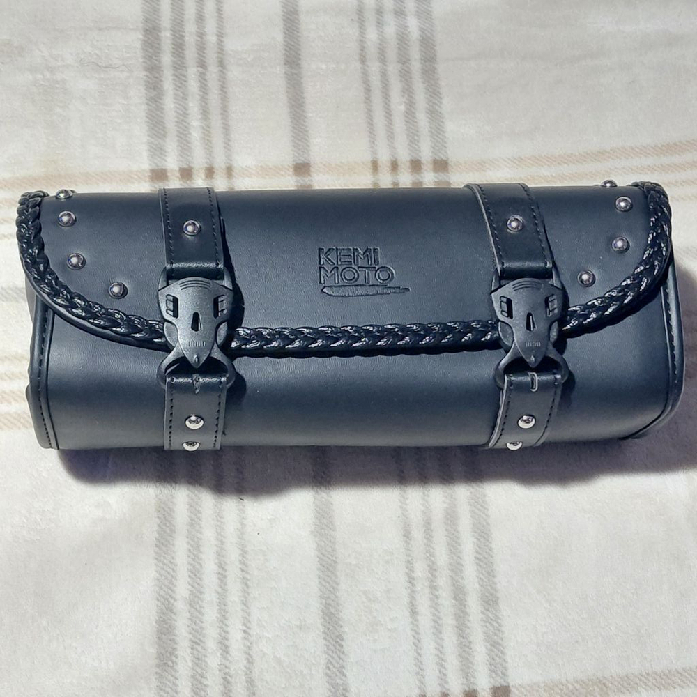 Kemi Moto Black Motorcycle Tool Bag